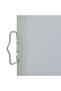 Patio Retractable Side Awning 100 x 300 cm Grey - 4