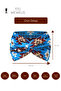 Blue Baklava Pattern Premium Women's Hair Band Bandana - 4