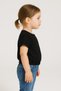 Girls Short Sleeve Black Shirt Blouse – Stylish, Comfortable and Suitable for Daily Wear - 3