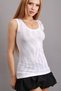 Crystal Stone Cotton Sleeveless Thick Strap Tshirt Women's Tank Top Body