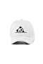 Panda Embroidered Hat – White 100% Cotton Gabardine Unisex Model - 2