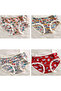 Stylish Animal Print Panties Soft Breathable Cotton Blend Underwear for Women - 3