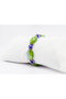 Green Flat Beaded Bracelet, Gift Handmade Glass Evil Eye Beaded Bracelet - 5