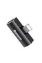 Προσαρμογέας Baseus L46, Lightning - 2 x Lightning (Μαύρο)