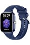 Xcell Apollo W5 Smartwatch, 1.85" HD, Bluetooth Calling, SpO₂, IP67, 7-Day Battery, Blue Strap - 2