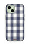 Apple iPhone 15 Plus Protective Case Cover Cloth Pattern - 2
