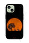 Apple iPhone 15 Protective Case Cover Evening Moon Art - 2