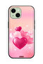 Apple iPhone 15 Plus Protective Case Cover Beautiful Hearts Art - 2