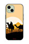 Apple iPhone 15 Plus Protective Case Cover Camels In Desert Art - 2