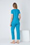 Maternity and Pregnant Pajamas Set Suitable for Breastfeeding - 3