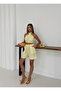 Women's Tie Detail Muslin Fabric Shorts Set - 5