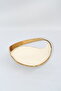 Dream Gold Oval Gondola Serving Plate - 3