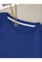 Unisex Women/Men Solid Color Oversize Crew Neck Cotton Sweatshirt - 4