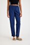 Piped Swimsuit Navy Blue - 5
