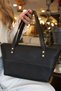 Tote Bag Small Zippered Genuine Leather Women's Handbag. Birthday & Mother's Day & Valentine's Day Gift. - 5