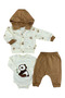 100% Customer Satisfaction Organic Cotton 3-Piece Men's Newborn Hospital Release - 2