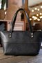 Tote Bag Small Zippered Genuine Leather Women's Handbag. Birthday & Mother's Day & Valentine's Day Gift. - 9