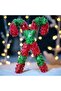 High Quality Christmas Candy Cane Red Candy Cane Decor Metallic Christmas Window Display Decorations 38X26 cm - 3