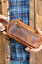 New Dopp Genuine Leather Men's Hand Bag.Birthday&Father's Day&Valentine's Day Gift - 2