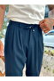 Italian Cut Waist Drawstring Fabric Trousers Laci - 2