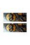 ملصق رقائق على شكل عمود باب السيارة مطبوع عليه Minions، عبوة من قطعتين (يمين ويسار) - 5
