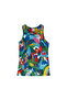 Tropical Zoo Girl's Patterned Sleeveless T-Shirt - 5