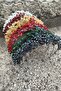 Michaelle Red Bridal Henna Crown Special Occasion Accessory Women's Crown Hair Accessory – Crown, Crystal Stone - 4