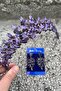 Regina Purple Bridal Henna Crown Special Occasion Accessory Women's Crown and Thin Shuttle Earring Set - 2