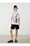 Crew Neck Mickey Mouse Printed Women's T-Shirt - 2