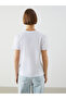 Crew Neck Rose Printed Women's T-Shirt - 4