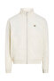 Men's white striped pattern windbreaker - 5