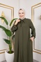Casual Cut Aerobin Fabric Ferace / Khaki - F137 - 5