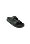 Babalı 502 Feelup Black Eva Double Buckle Women's Slippers