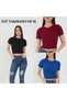 Women's 3 Piece Set Summer Crop T-Shirt Blouse