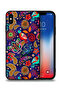 غطاء حماية لجهاز Apple iPhone XS Max بنقشة طيور وزهور