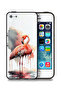 غطاء حماية لجهاز Apple iPhone 5/5s/SE برسومات ألوان مائية استوائية