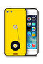 غطاء حماية لجهاز Apple iPhone 5/5s/SE بتصميم عجلة كاسيت