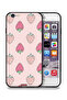 غطاء حماية لجهاز Apple iPhone 6 Plus/6s Plus بتصميم الفراولة