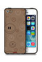 جراب حماية لجهاز Apple iPhone 5/5s/SE بنقشة وجوه مبتسمة