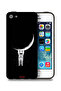 غطاء حماية لجهاز Apple iPhone 5/5s/SE معلق على سطح القمر