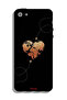 غطاء حماية لجهاز Apple iPhone 5/5s/SE برسومات طائرات تلامس القلب - 2