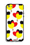 غطاء حماية بتصميم ثلاثة قلوب لهاتف Apple iPhone 5/5s/SE - 2