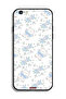 جراب حماية لجهاز Apple iPhone 6 Plus/6s Plus مزين برسومات دب تيدي لطيف وزهور - 2