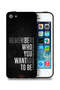 جراب حماية لجهاز Apple iPhone 5/5s/SE تذكر من أردت أن تكون