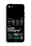 Apple iPhone 5/5s/SE Protective Case Logo Designer Sticker - 2