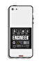 غطاء حماية بتصميم مهندس لجهاز Apple iPhone 5/5s/SE - 2