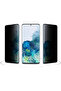 زجاج حماية الخصوصية لهاتف Galaxy S20 FE - واقي شاشة زجاجي مقوى ثلاثي الأبعاد للخصوصية الكاملة - 3