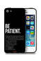 جراب حماية لجهاز Apple iPhone 5/5s/SE - كن صبورًا، فالتقدم يستغرق وقتًا