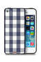 غطاء حماية من القماش بنقشة قماشية لهاتف Apple iPhone 5/5s/SE