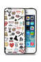 جراب حماية لجهاز Apple iPhone 5/5s/SE بدون ملصقات سلبية